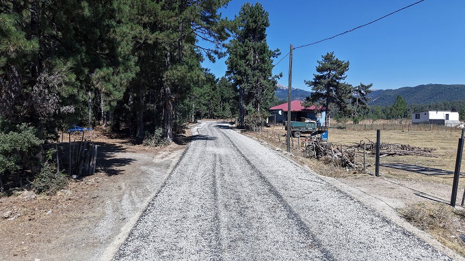 Büyükşehir’den Andırın Kırsalına 7 Milyonluk Yol Yatırımı