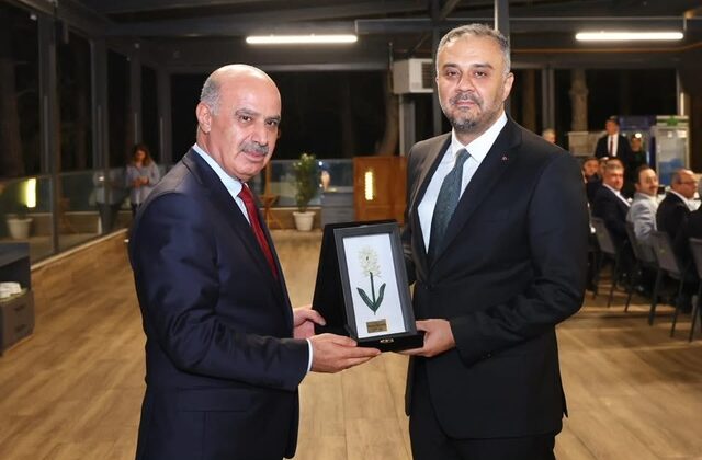 Başkan Toptaş’tan Emniyet Müdürü Gökduman’a Veda