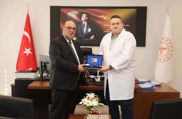 Başkan Akpınar’dan Devlet Hastanesi’ne Ziyaret