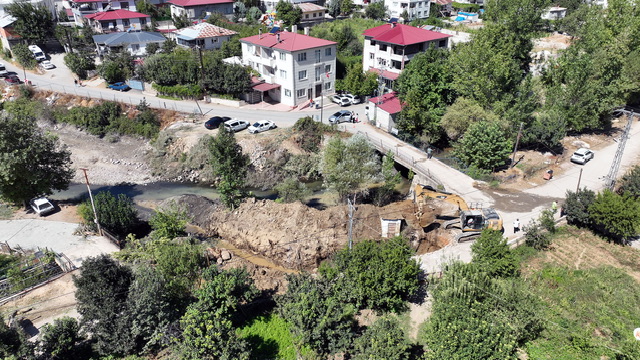 Eski Köprü Yenileniyor…Büyükşehir’den Döngel’e Bir Yatırım Daha