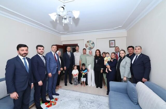 Başkan Toptaş ve Milletvekili Söylemez’den Şehit Ailelerine Ziyaret