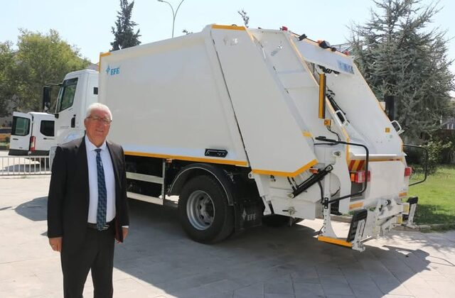 Pazarcık Belediyesi Araç Filosuna Yeni Çöp Toplama Kamyonu