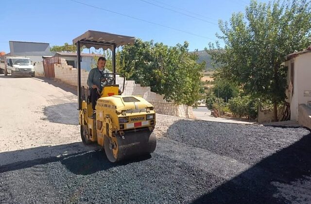 Pazarcık’ta Yol Çalışmaları Aralıksız Devam Ediyor