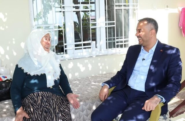 Başkan Hanifi Toptaş’tan Hane Ziyareti