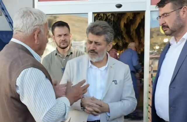 Milletvekili Debgici, Çağlayancerit’te Esnaf ve Vatandaşlarla Buluştu