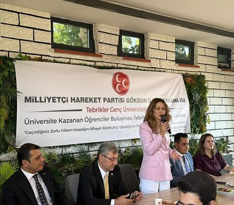 MHP’li Dora, Göksun’da Üniversite Kazanan Gençlerle Buluştu