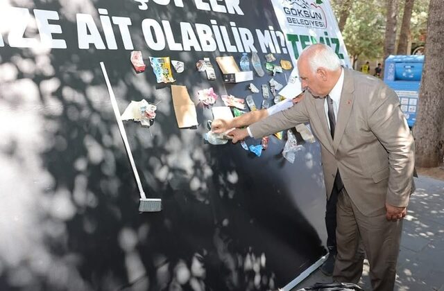Göksun’da Farkındalık Etkinliği: “Bu Çöpler Size Ait Olabilir mi?”