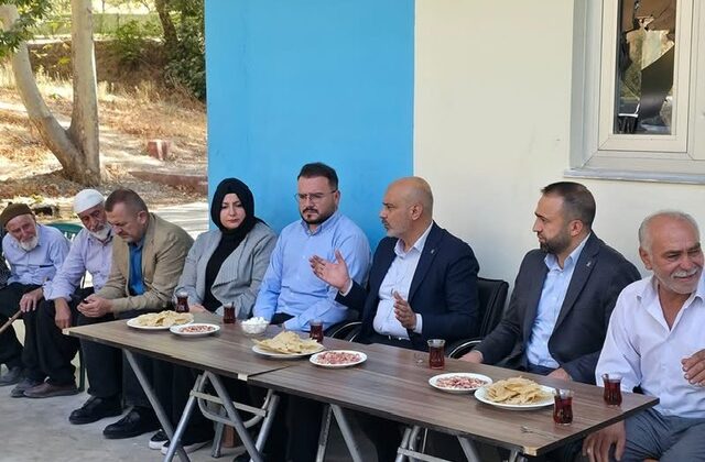 AK Parti Kahramanmaraş İl Teşkilatı Dulkadiroğlu’nda Vatandaşlarla Buluştu