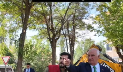 Göksun’da Dudayev Parkı Yenileniyor