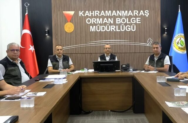 Kahramanmaraş Orman Bölge Müdürlüğü’nde 9 Aylık Değerlendirme Toplantısı