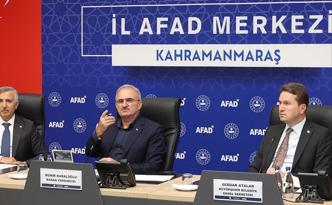 İçişleri Bakan Yardımcısı Münir Karaloğlu’ndan Kahramanmaraş’ta Yoğun Ziyaret Programı