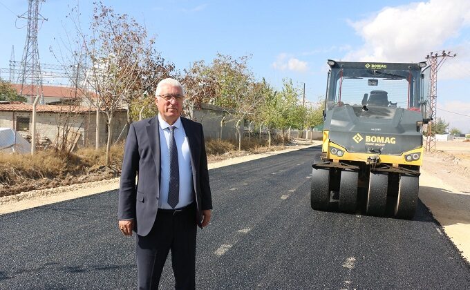Pazarcık Belediyesi Narlı’da Asfalt Çalışmalarına Başladı
