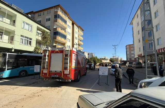 Kahramanmaraş’ta doğalgaz hattında patlama: 1 yaralı