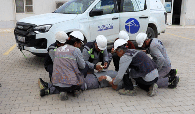 AKEDAŞ Elektrik Dağıtım A.Ş.’den Yangın Tatbikatı