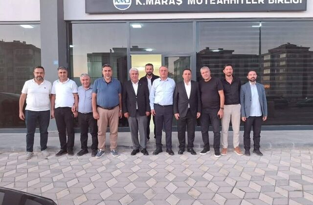 Esnaf ve Sanatkârlar Odaları Birliği’nden Müteahhitler Birliği’ne Hayırlı Olsun Ziyareti