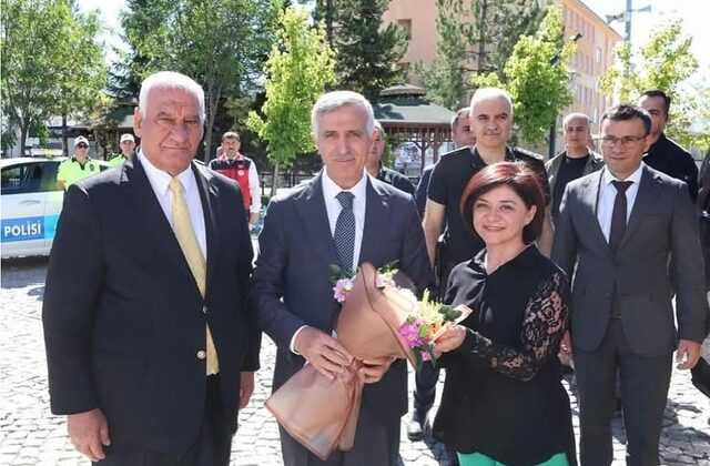 Vali Ünlüer’den Göksun Belediyesine Ziyaret