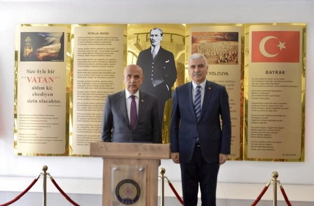 TBMM Tarım Komisyonu Başkanı Kirişçi’den Emniyet Müdürü Yiğit’e Ziyaret