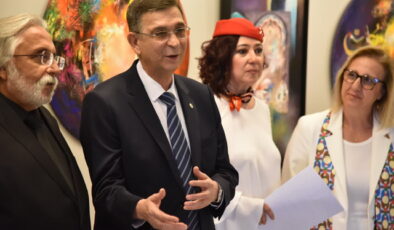 FATOŞ TATAR EKER SANKO SANAT GALERİSİ’NDE SERGİ AÇTI