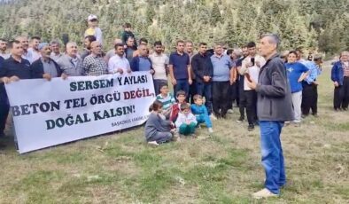 Sersem Yaylası İçin Feryat: “Doğayı Paraya Değil, Geleceğe Teslim Edin!”