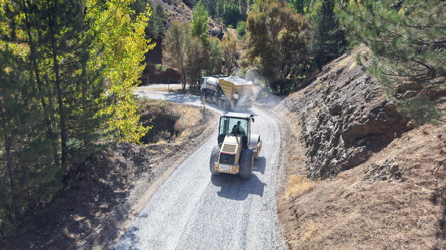 Büyükşehir’le Ekinözü Kırsalında Ulaşım Daha Modern