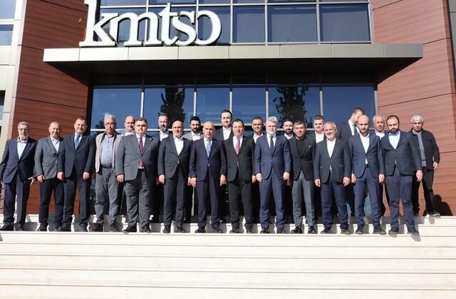 Kahramanmaraş İş Dünyasında Güç Birliği: Bakan Kirişçi ve AK Parti Heyetinden KMTSO’ya Ziyaret