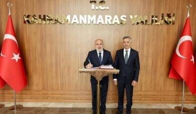 İçişleri Bakan Yardımcısı Mehmet Sağlam’dan Kahramanmaraş Valiliği’ne Ziyaret