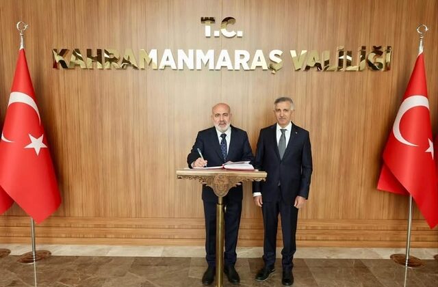 İçişleri Bakan Yardımcısı Mehmet Sağlam’dan Kahramanmaraş Valiliği’ne Ziyaret