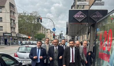 Mahir Ünal, Almanya’da Türk Esnafıyla Buluştu