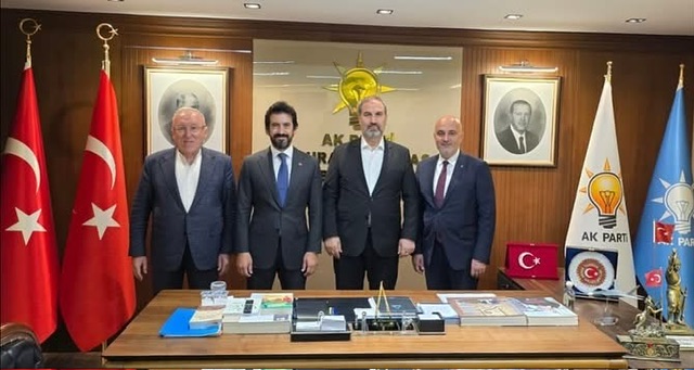 AK Parti Heyeti Kahramanmaraş’ta İl Başkanlığını Ziyaret Etti