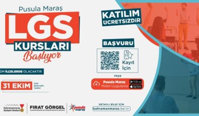 Büyükşehir’in Tüm İlçelerde Ücretsiz LGS Kurslarına Kayıtlar Başladı!