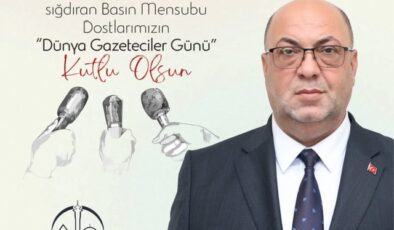 Başkan Mehmet Akpınar’dan 21 Ekim Dünya Gazeteciler Günü Mesajı