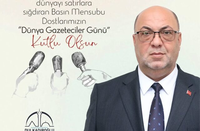 Başkan Mehmet Akpınar’dan 21 Ekim Dünya Gazeteciler Günü Mesajı