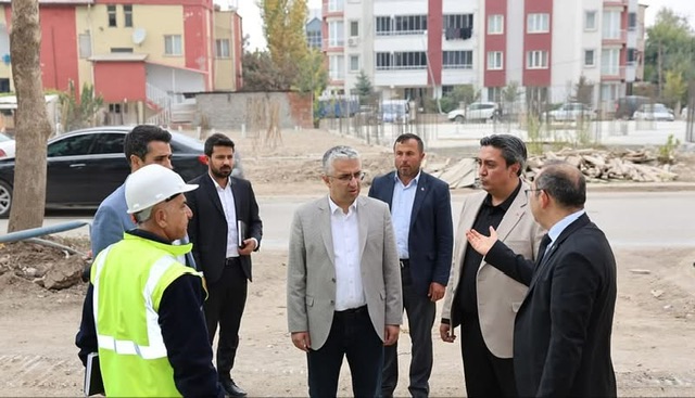 Elbistan’da Rezerv Alan Çalışmaları Yerinde İncelendi