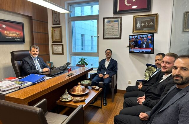 AKEDAŞ Elektrik Dağıtım A.Ş. Genel Müdürü ve Beraberindeki Heyet TBMM’de Ziyaretlerde Bulundu