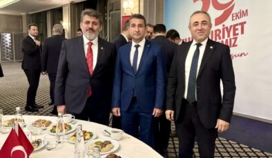 İMO Kahramanmaraş Temsilcisi Gündeşli Cumhuriyet Bayramı Resepsiyonuna Katıldı