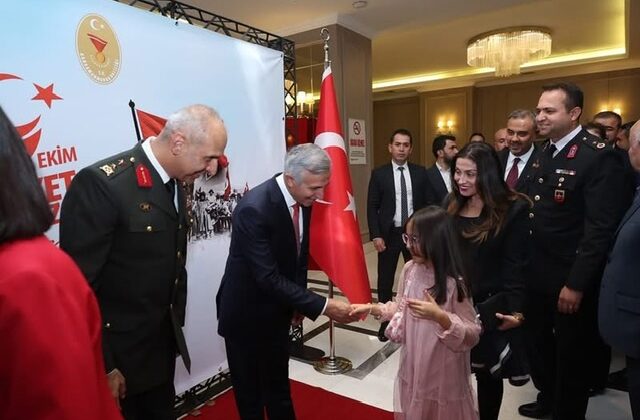 Kahramanmaraş Valiliği’nde Cumhuriyet Bayramı Resepsiyonu Coşkuyla Gerçekleştirildi