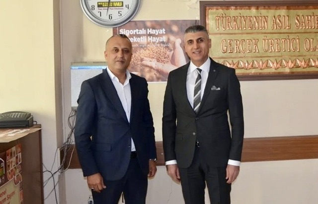 SGK İl Müdürü Karaoğlan, Ziraat Odası’nı Ziyaret Etti