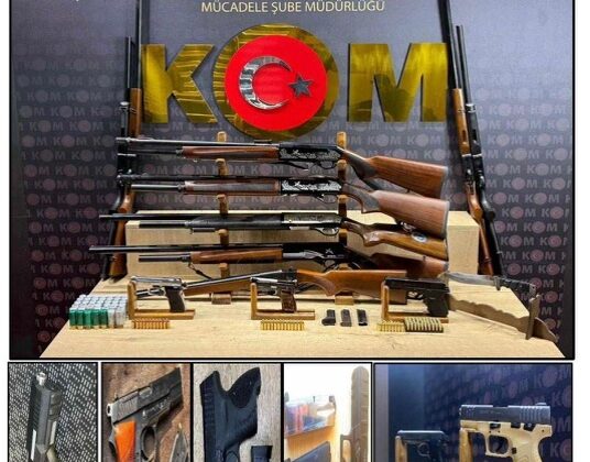Kahramanmaraş’ta KOM’dan Silah Kaçakçılığına Darbe