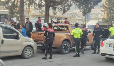 Kahramanmaraş’ta trafik tartışmasında kavga çıktı