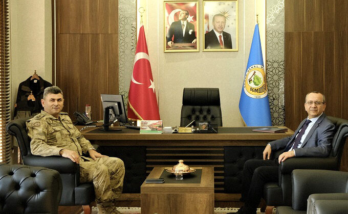 Kahramanmaraş İl Jandarma Komutanı’ndan Orman Bölge Müdürlüğü’ne Ziyaret