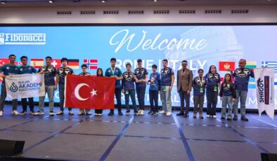 Kahramanmaraşlı Robotik Takımları Roma’da Dünya Şampiyonu Oldu