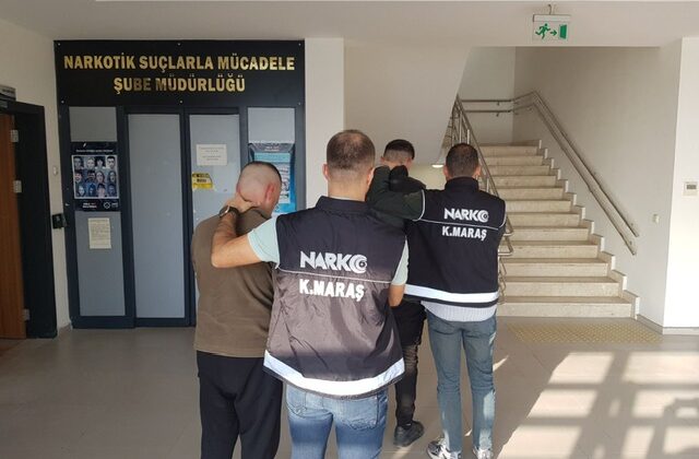 Kahramanmaraş’ta Narkotik Operasyonu: 2 Şüpheli Tutuklandı