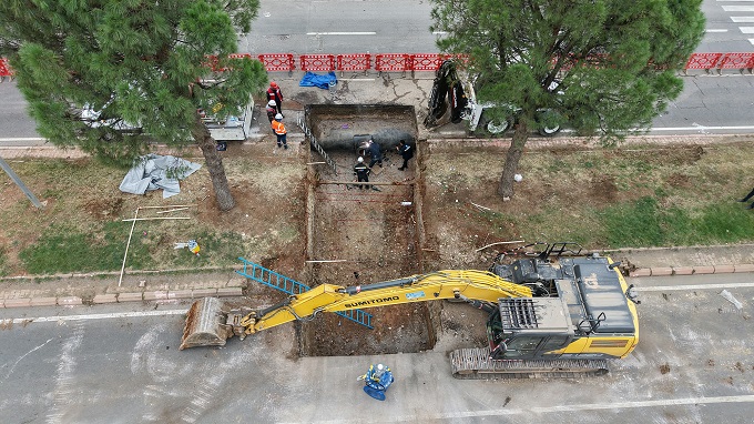 Yeni İçmesuyu Depolarının Bağlantısı Yapılıyor