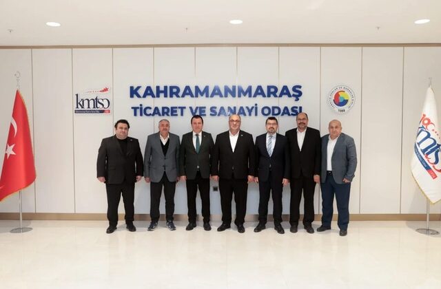 Dulkadiroğlu Belediye Başkanı Akpınar’dan KMTSO’ya Ziyaret