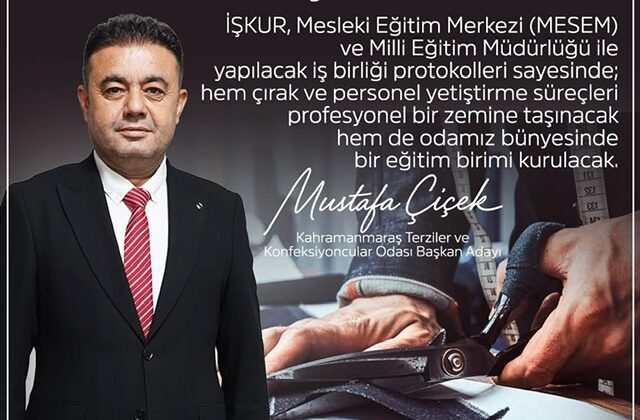 Çiçek’ten ;“Bugünün Çırağı, Yarının Ustası Bizimle Yetişiyor” Projesi