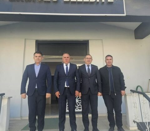 İller Bankası Bölge Müdürü Melih Nazmi Çalgan’dan Ekinözü Belediyesi’ne Ziyaret