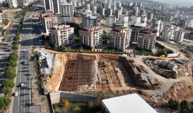 Sosyal ve Sportif Buluşma Alanı Gençlik ve Spor Merkezi’nde Çalışmalar Sürüyor