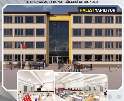 Onikişubat Önsen 4. Etap’a Yeni Ortaokul Müjdesi