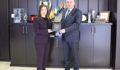 KSÜ Rektörü Prof. Dr. Alptekin Yasım’dan OMÜ Rektörü Prof. Dr. Fatma Aydın’a Ziyaret