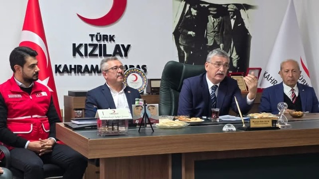 CELALETTİN GÜVENÇ’TEN KIZILAY ZİYARETİ